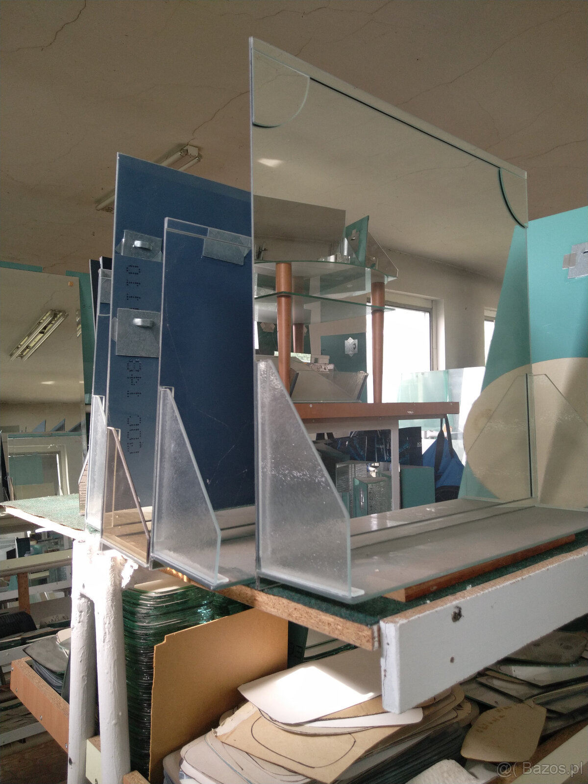 zrkadlo,rozne tabule skla ozne zrkadla hotove len zavesit. - 3