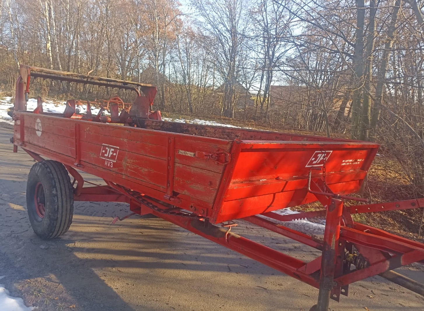 Rozrzutnik obornika JF AV 3 - 3