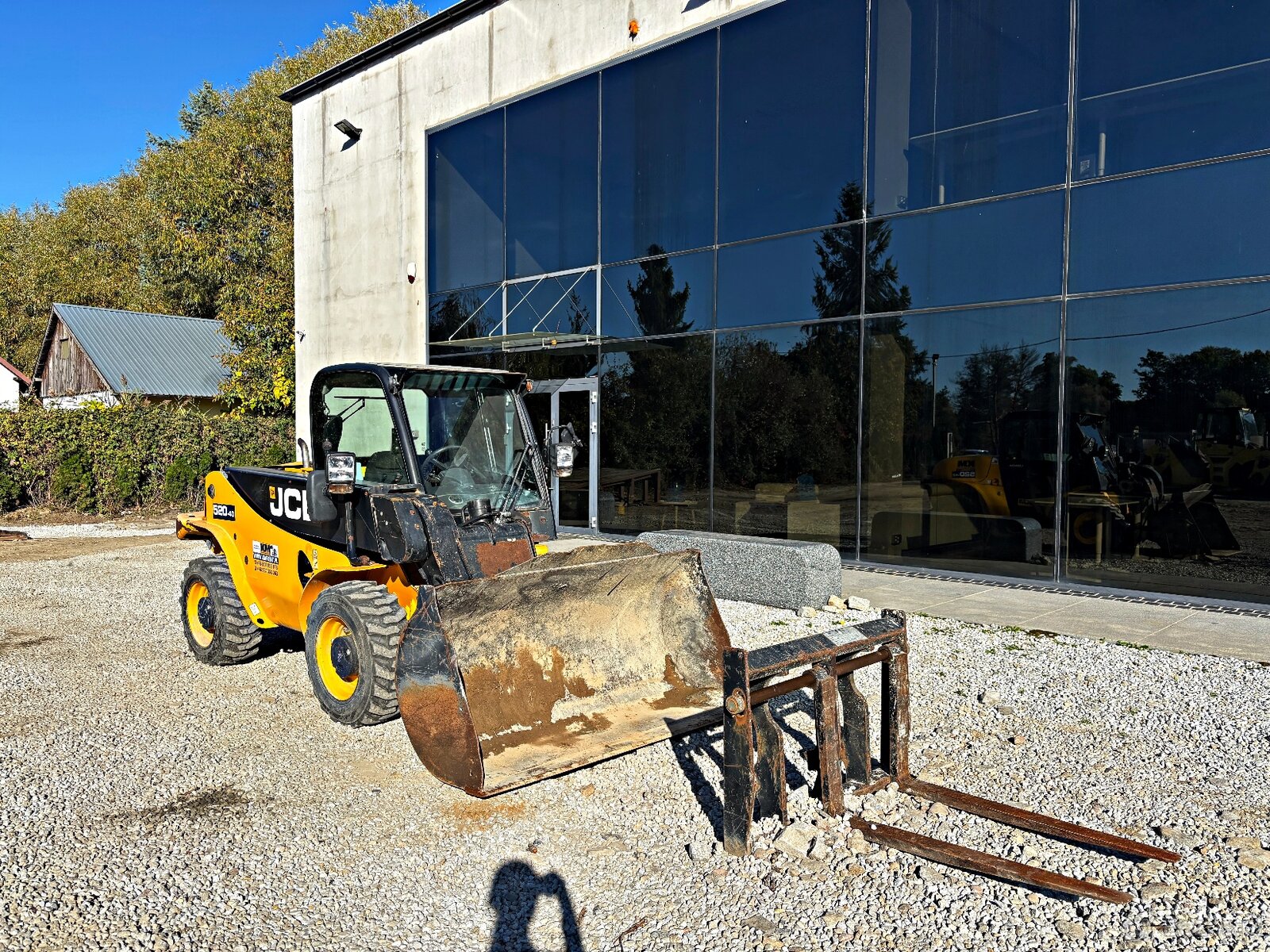 JCB 520-40 4WS ŁADOWARKA TELESKOPOWA 2019R 822 MTH | MANITOU - 3