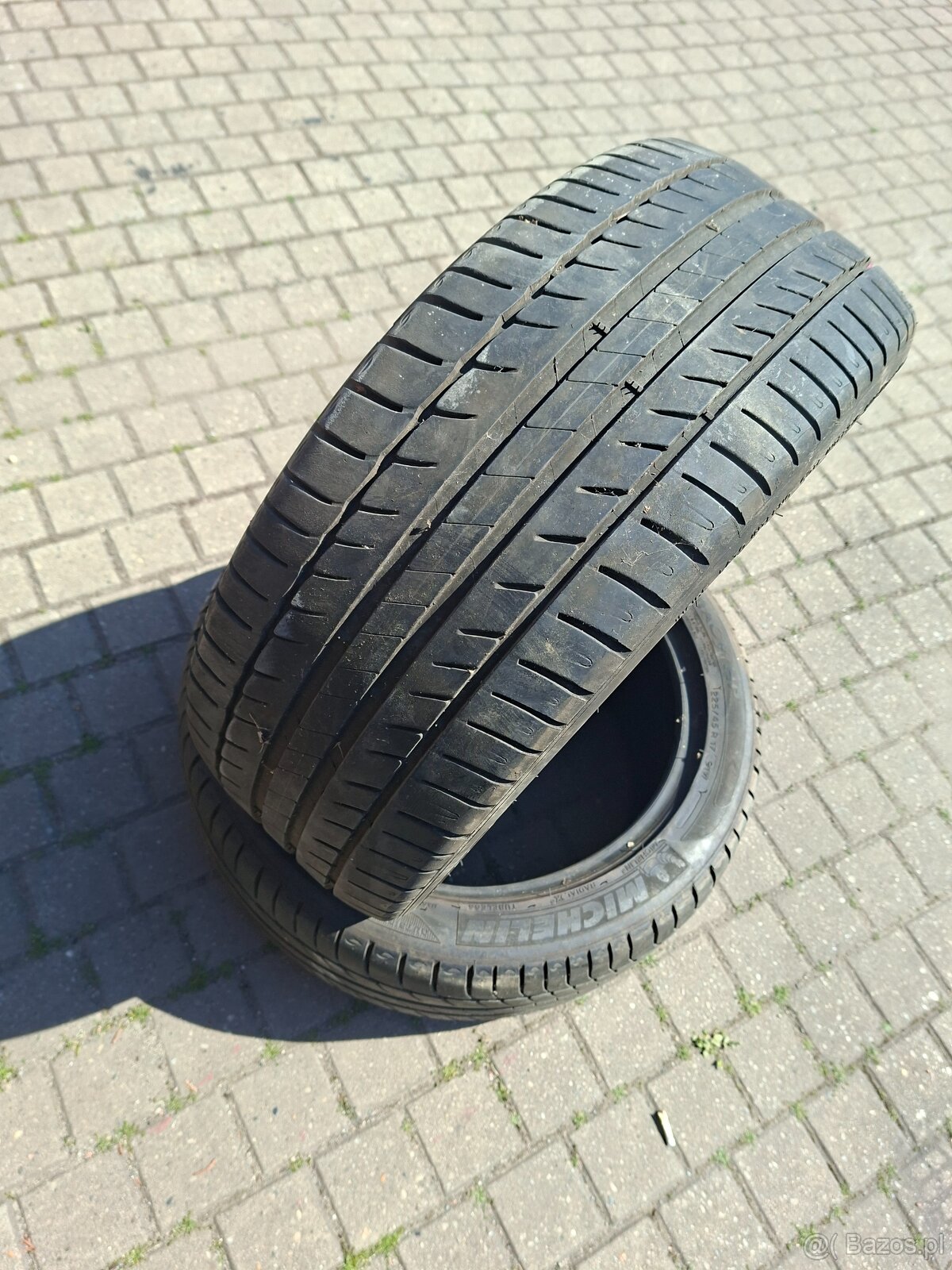 opony 225/45/17 r MICHELINE PRIMALE HP 91 v bieżnik ok 6.5 - 3
