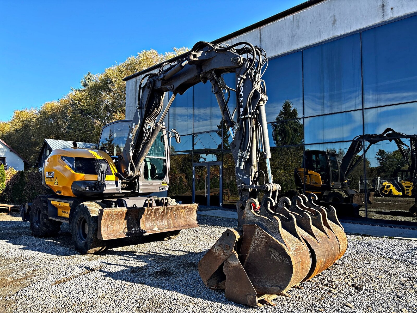 MECALAC 15 MWR KOPARKA KOŁOWA 2018R | KOMATSU PW 140, 160, C - 3