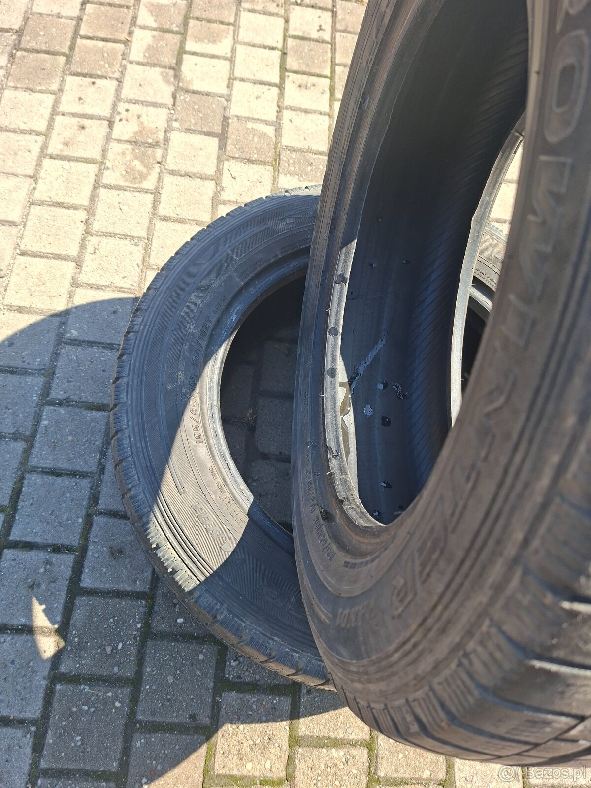 Opony 195/65/16 c FALKON EUROWINTER m+s 104/102 nie naprawia - 3