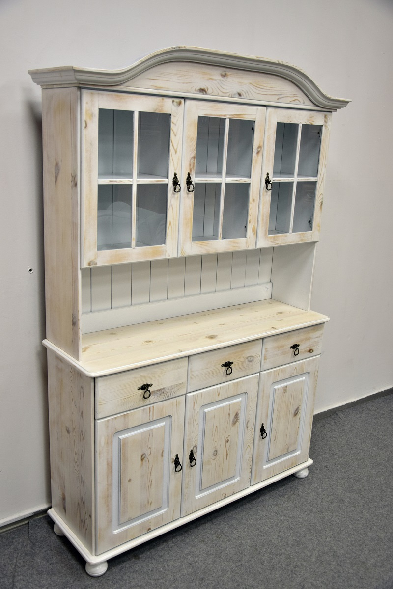 kredens z drewna sosnowego - jak nowy - 3