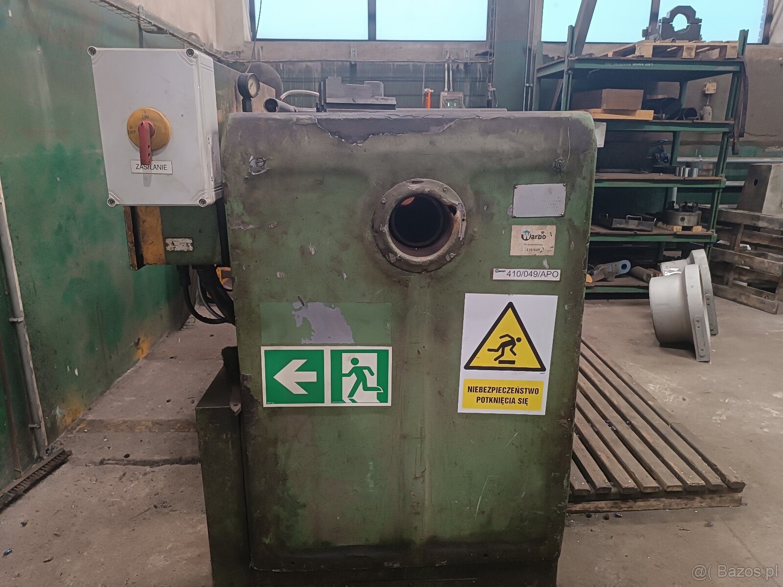 Tokarka SARO SPA8-2000 z uchwytem tokarskim 500 3-szczękowym - 3