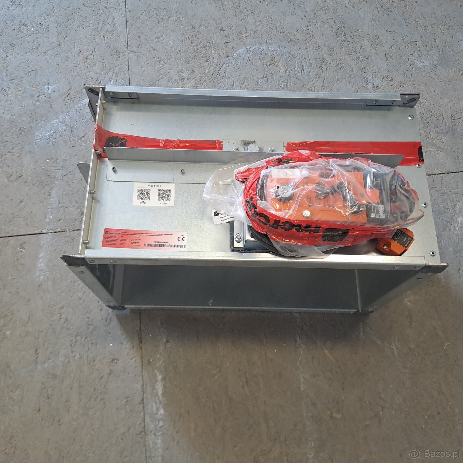 Klapy przeciwpożarowe ppoż Mercor z siłownikiem - 3