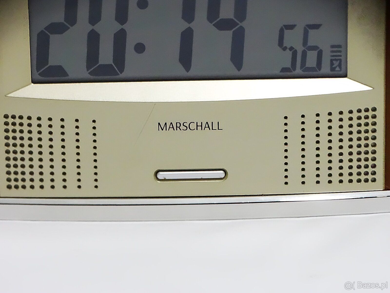 Mówiący radiowy zegar/budzik z termometrem wewnętrznym i dat - 3