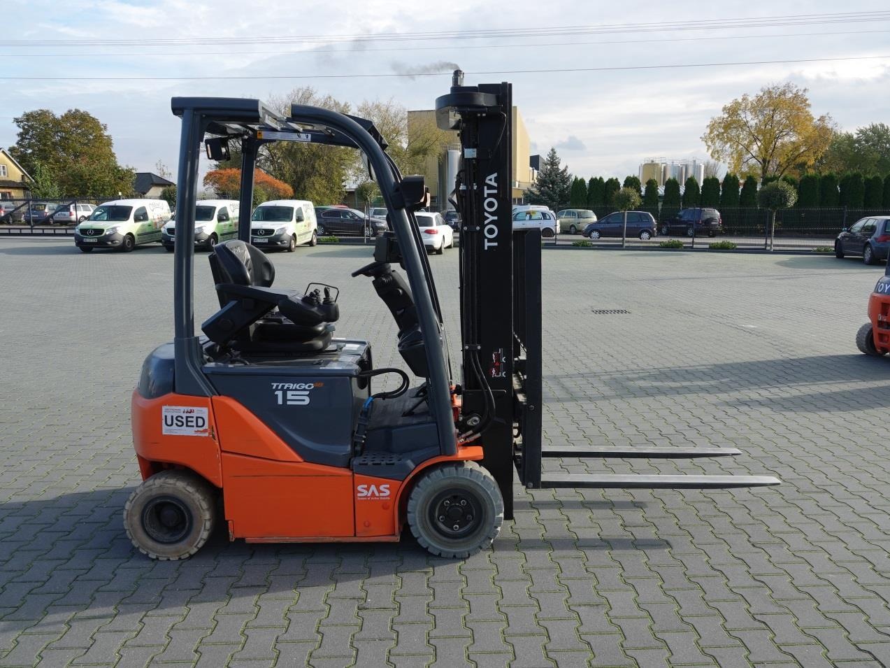 Wózek widłowy unoszący Toyota 8FBMT15 (Traigo 15) - 3