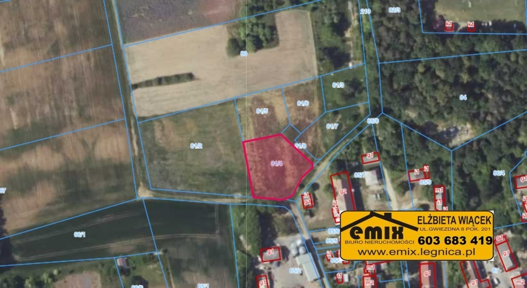 Działki budowlane w Wysocku k. Złotoryi - spokojne miejsce - 3