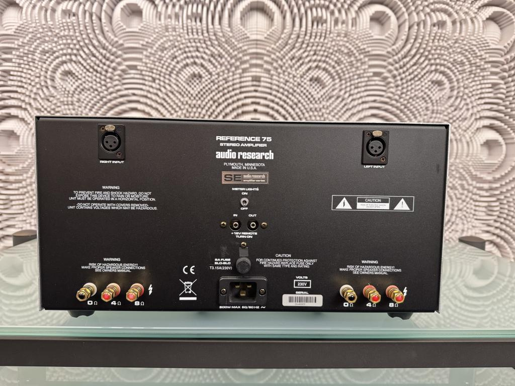 Audio Research Ref 75 SE wzmacniacz mocy stereo - 3