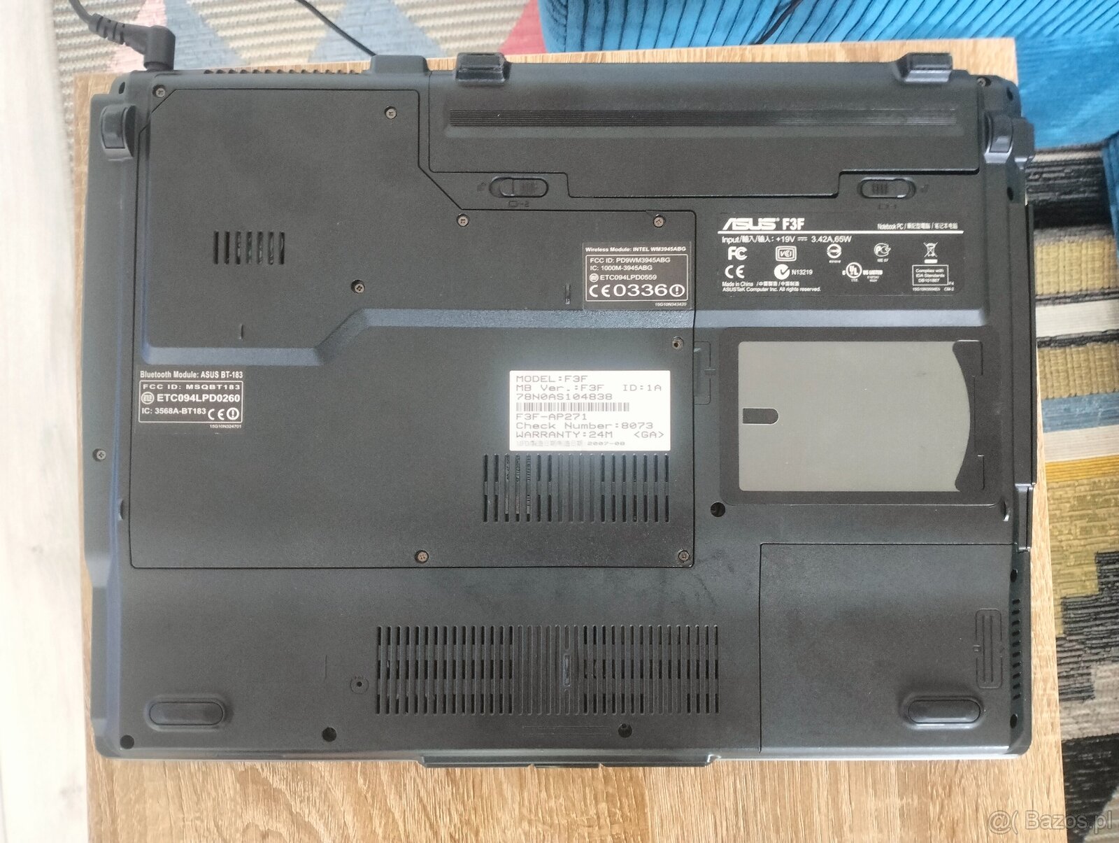 Laptop ASUS w pełni sprawny nie za miliony. - 3