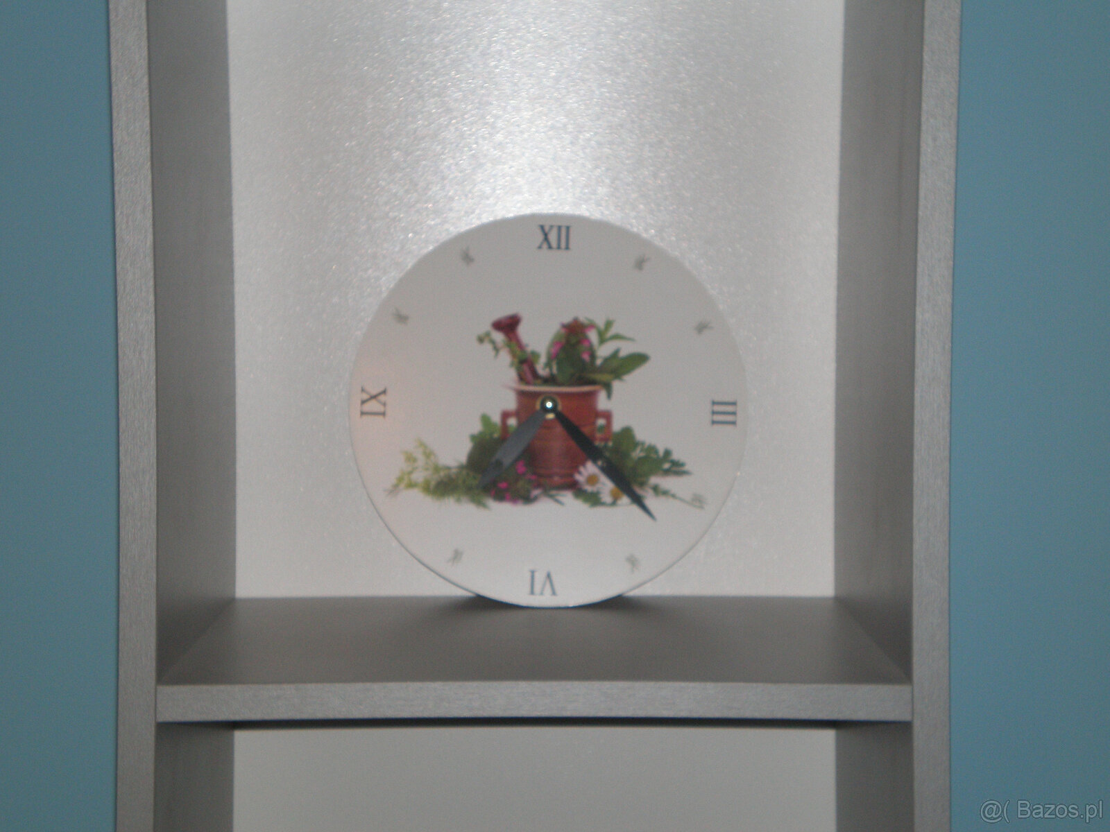 Sprzedam zegar wiszący do kuchni, średnica 25 cm. - 3