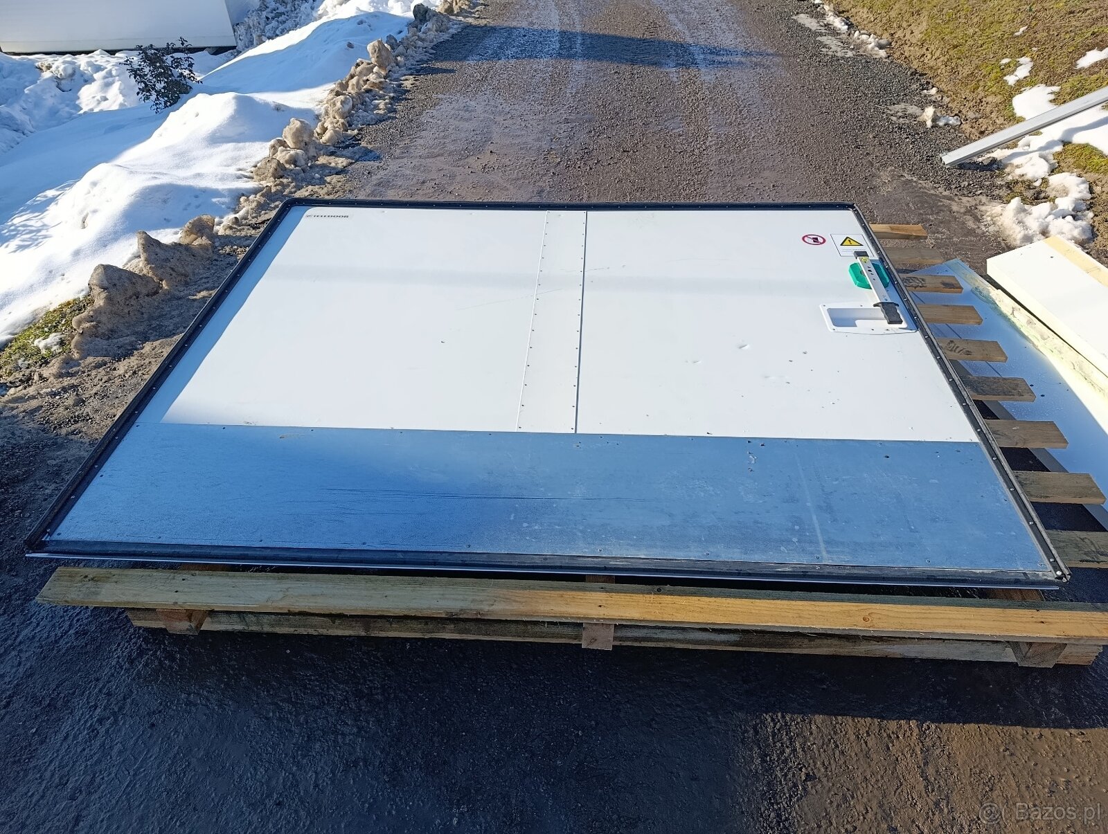 Drzwi chłodnicze przesuwne / drzwi do chłodni / drzwi przesu - 3