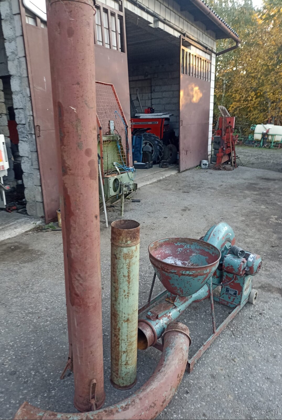 Dmuchawa do zboża z silnikiem Neuero - 3