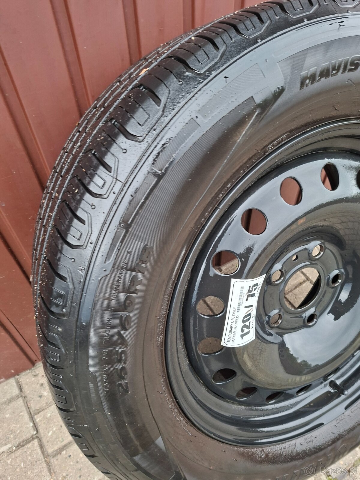 KOŁO DOJAZDOWE 18" JEEP GRAND CHEROKEE IV WK2 opona 265/60R - 3