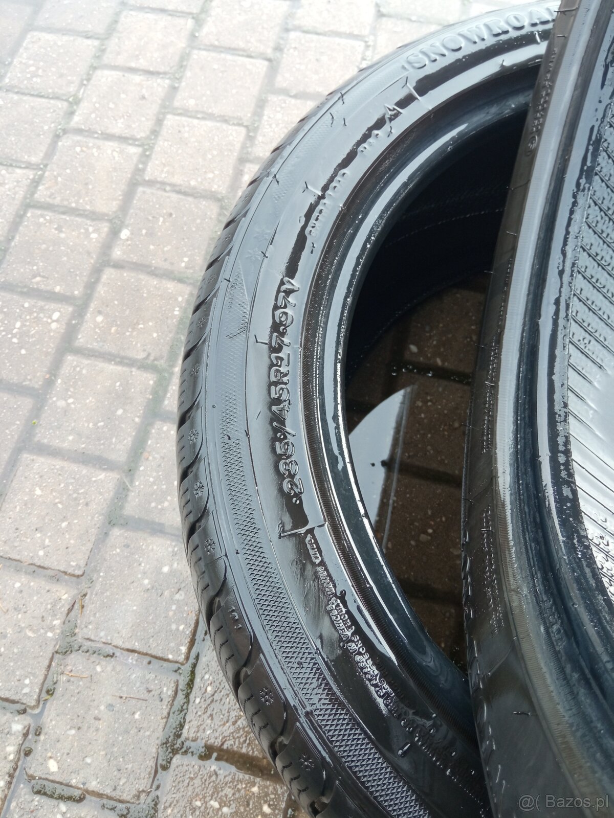 opony 235/45/17 r Tomeet snowroar pro 3 zima bieżnik ok 8 mm - 3