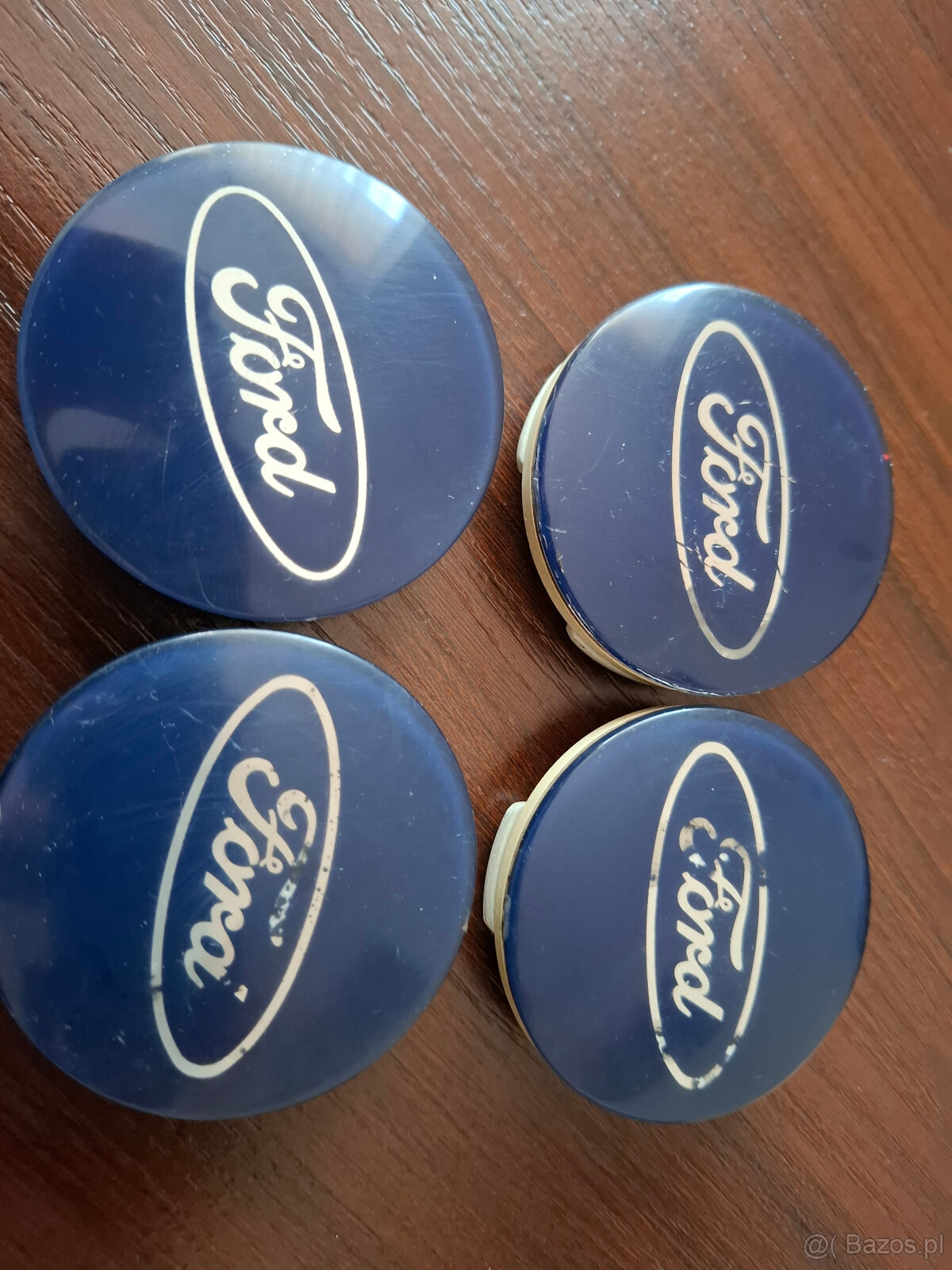Ford 4 oryginalne dekieleki do felg 60mm - 3