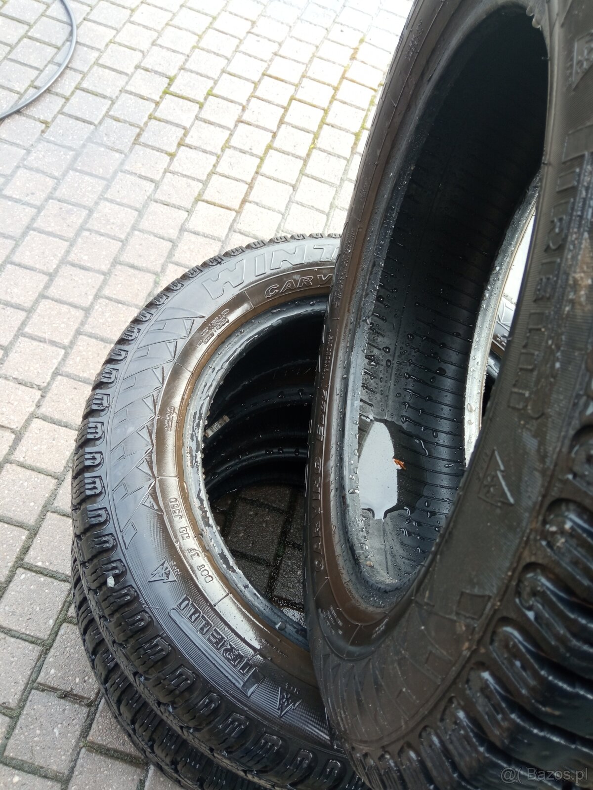 opony Pirelli 185/65/15 r carving edge winter nie naprawiane - 3