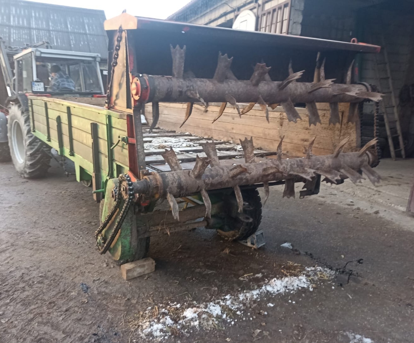 Rozrzutnik obornika Kirchner Triumph 3,5t - 3