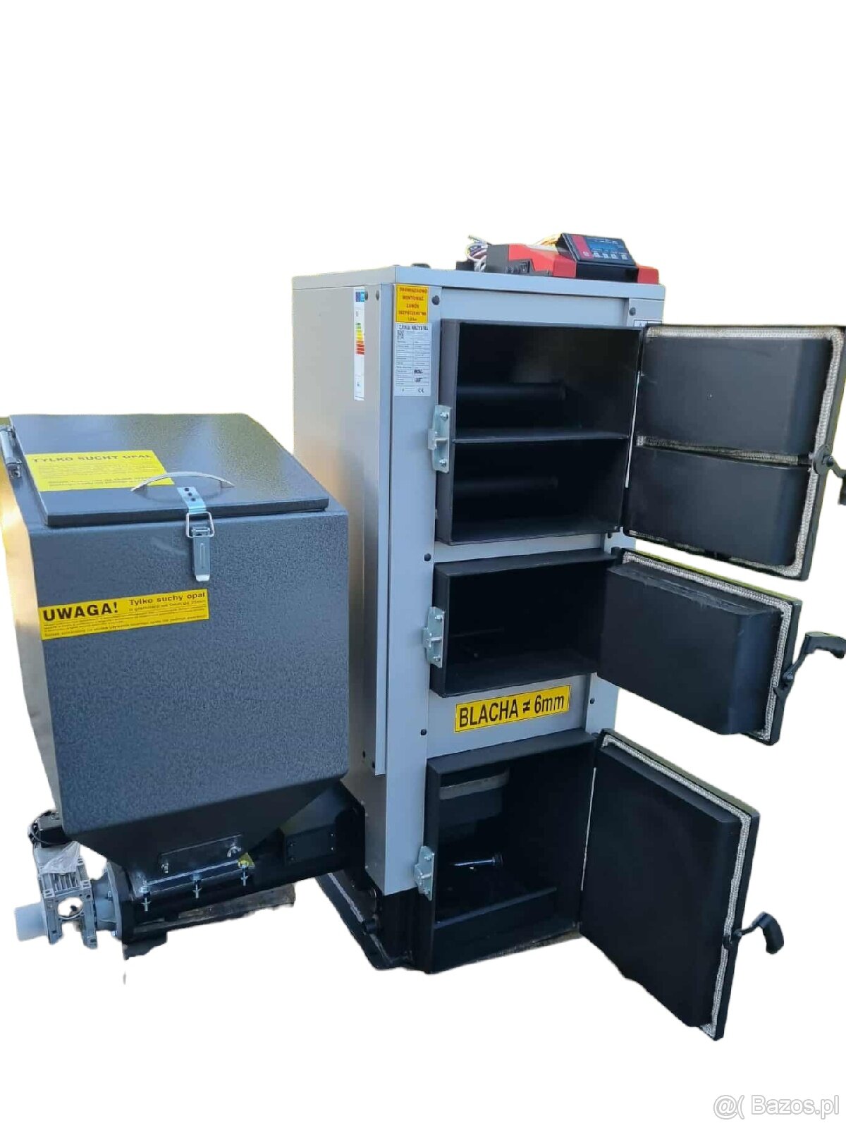 Kocioł Piec na eko groszek 20kW/180m2-Krzystal - 3