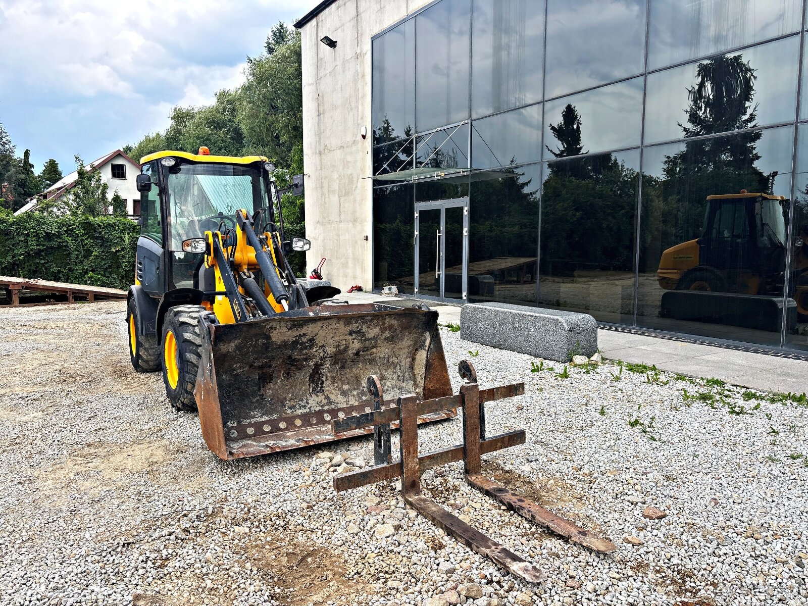 JCB 406 B ŁADOWARKA KOŁOWA 2013R | 407 409 VOLVO L30 L20 CAT - 3