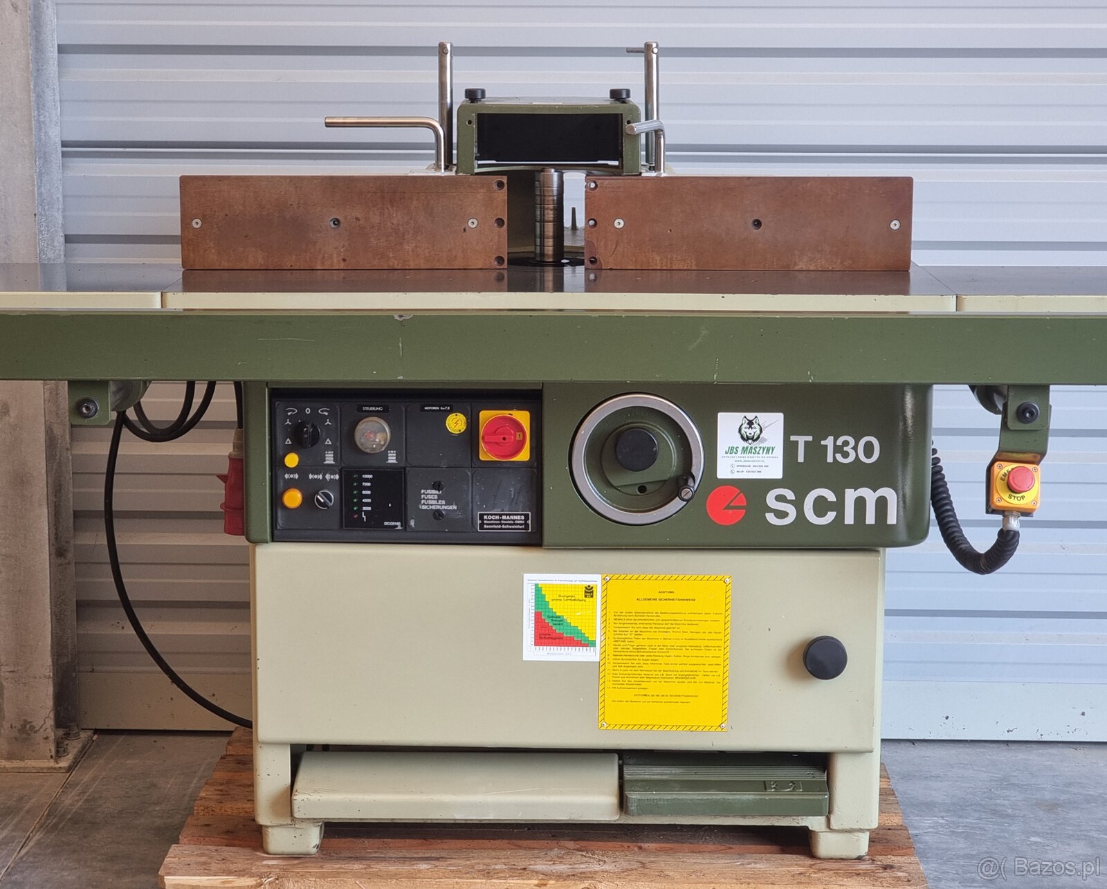 Frezarka dolnowrzecionowa SCM T130 - 3