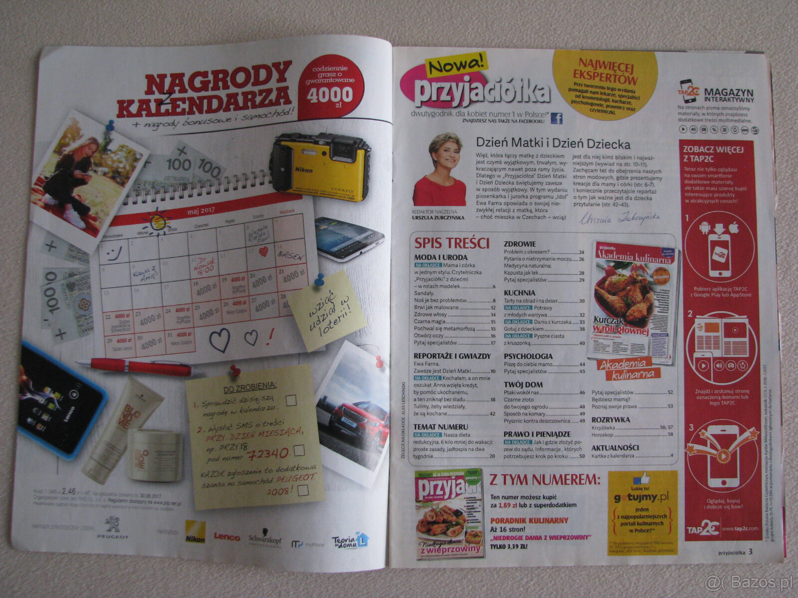 Przyjaciółka z 2017 i 2018 r –dwutygodnik 2,50 za egzemplarz - 3