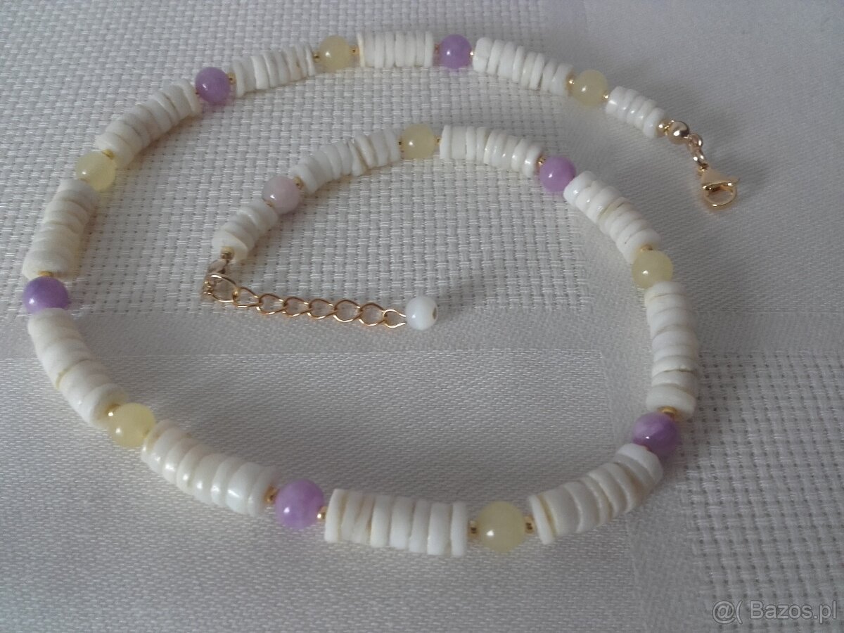 Naszyjnik muszla jadeit - 3