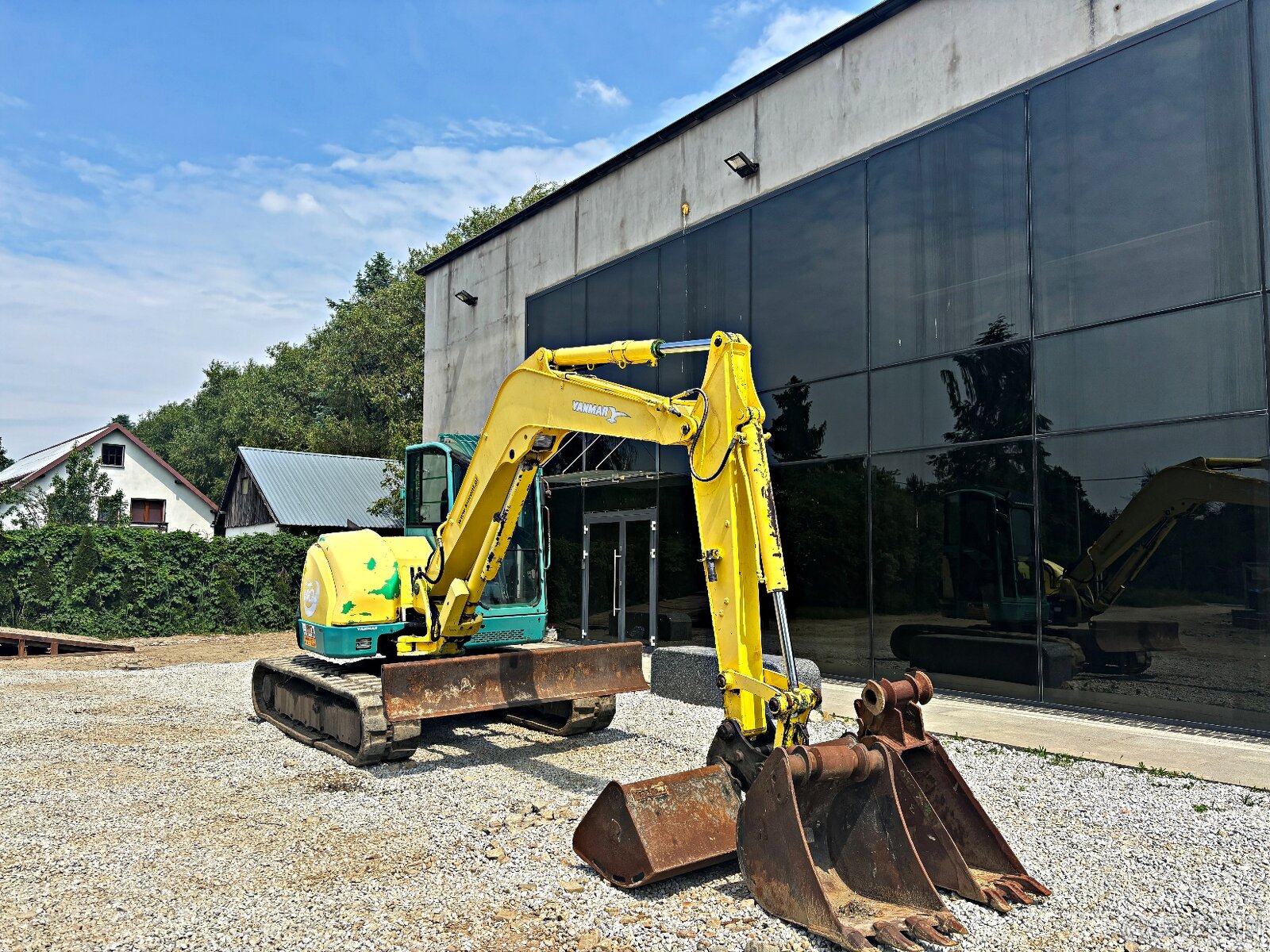 Yanmar VIO 75 KOPARKA GĄSIENICOWA 2007R. | Yanmar vio80 kubo - 3