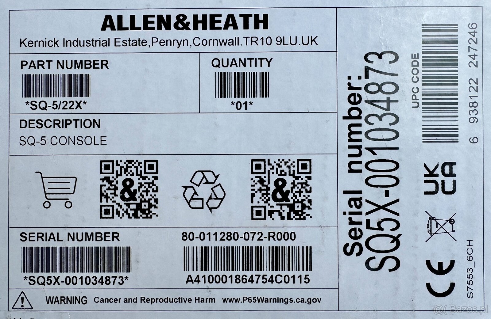 Sprzedam Allen & Heath SQ5 - 3