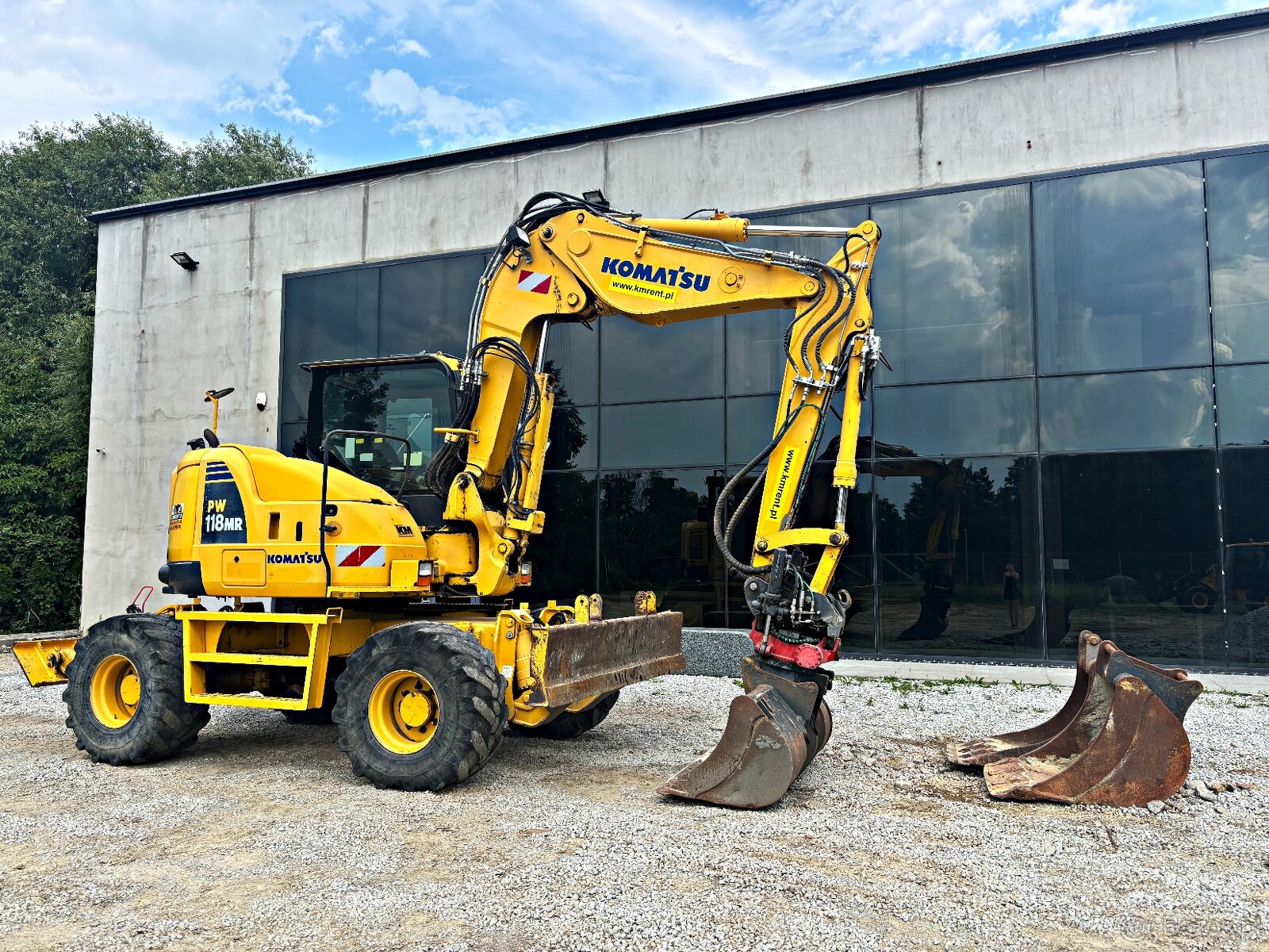 Komatsu PW 118 MR-8 KOPARKA KOŁOWA ROTOTILT 2017R | LIEBHERR - 3