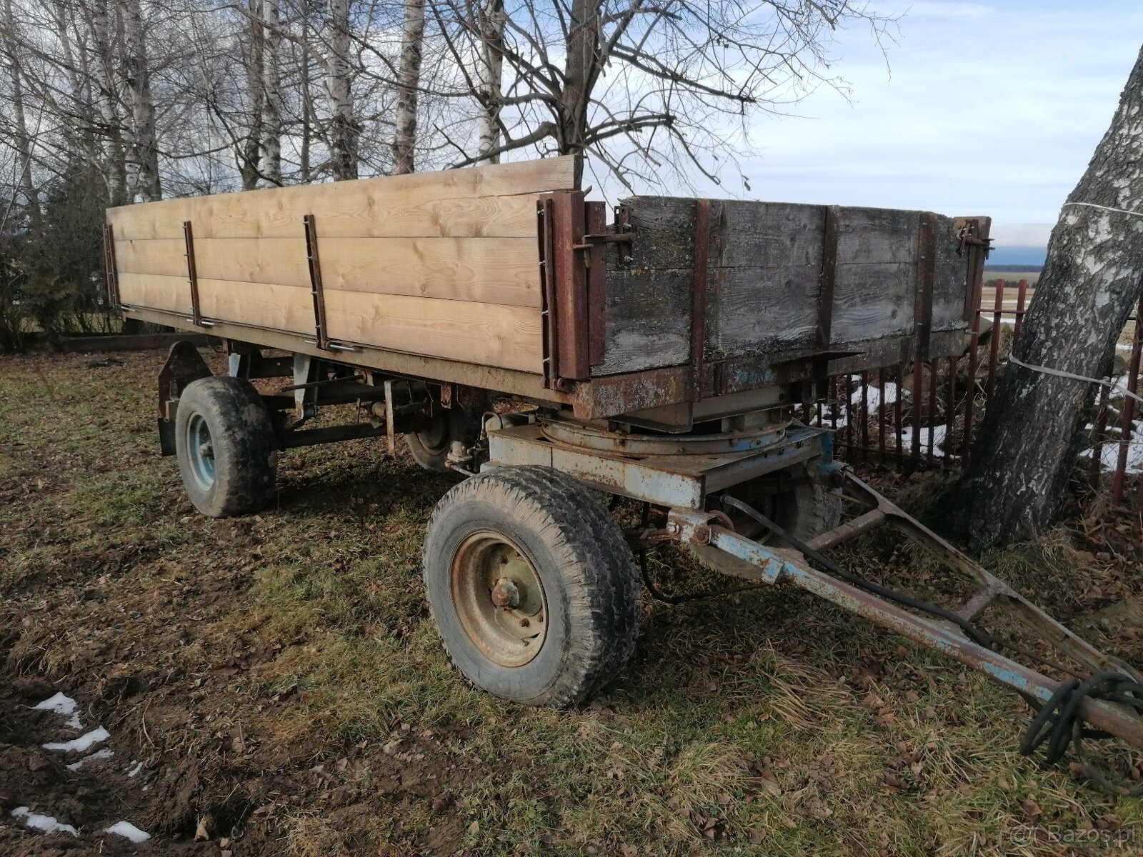 Sprzedaję przyczepę BSS 9t i 8t oraz wiele części zamiennych - 3