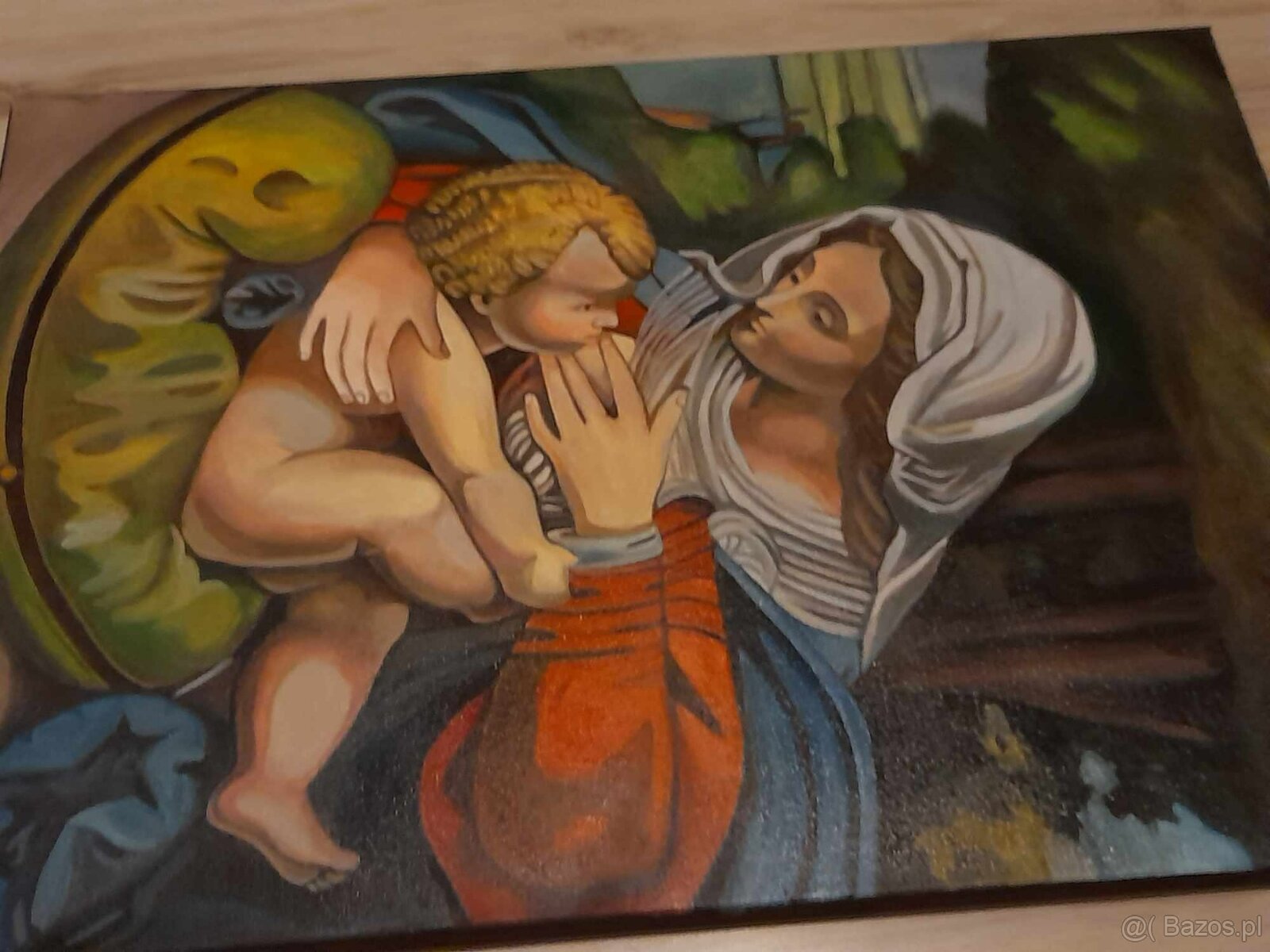 Sprzedam obraz religijny- Matka boska karmiąca - 3