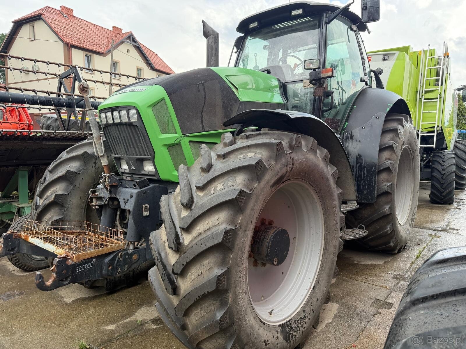 Ciągnik rolniczy Deutz Fahr X720 rok 2009 uszkodzona pompa o - 3