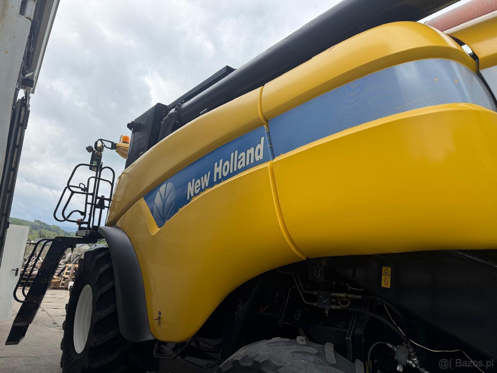 Kombajn zbożowy New Holland CX 860 stół do rzepaku klimatyza - 3