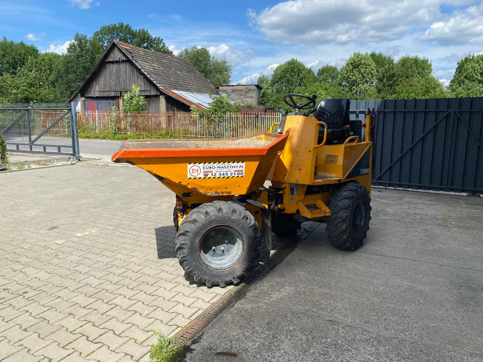 Wozidło budowlane / Minidumper MATCH 202 – 1 tona, 2018 rok, - 3