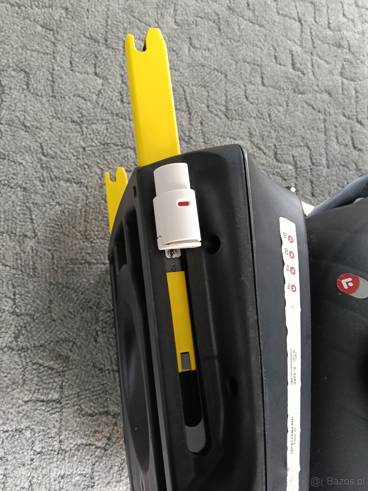 Fotel samochodowy obrotowy ISOFIX - 3