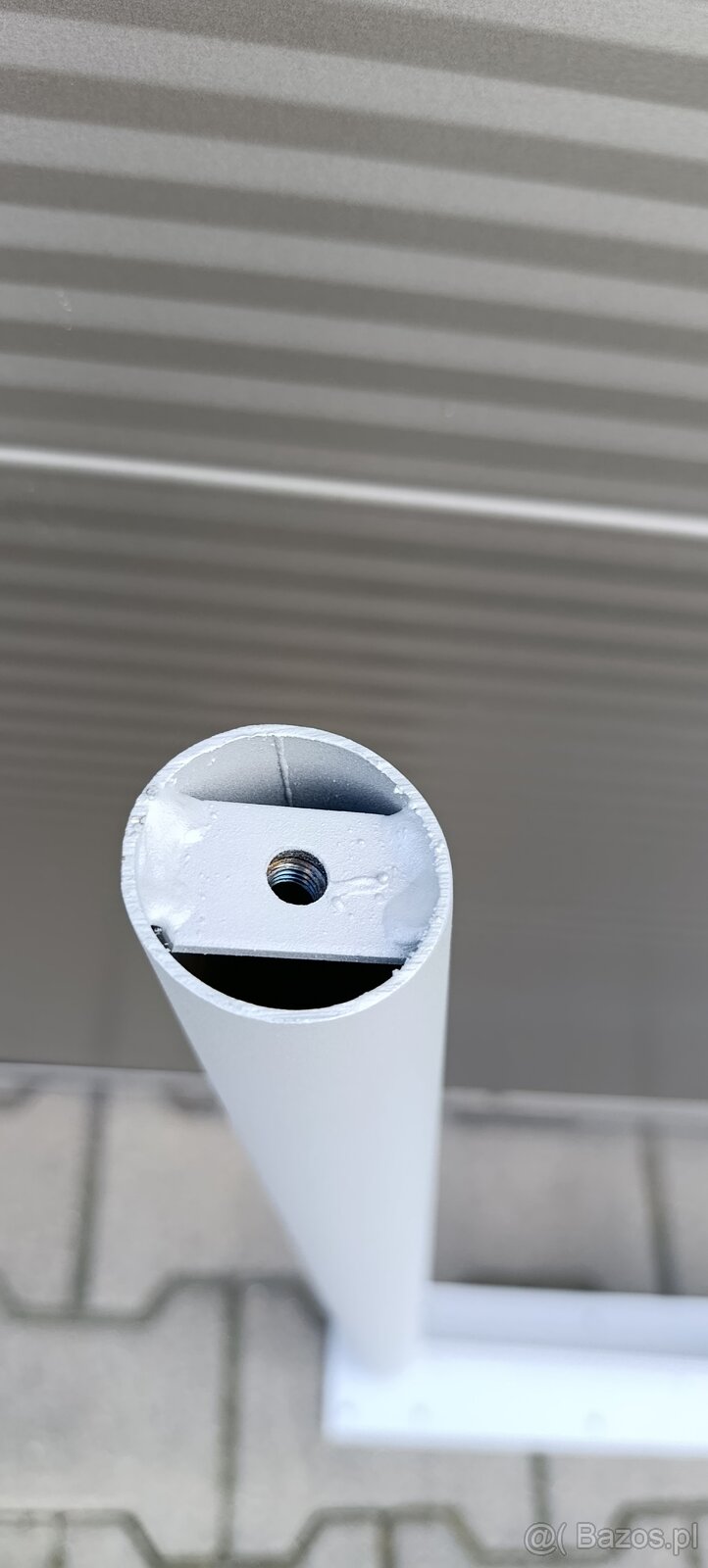 Nogi metalowe do stołu/biurka – kolor szary - 3