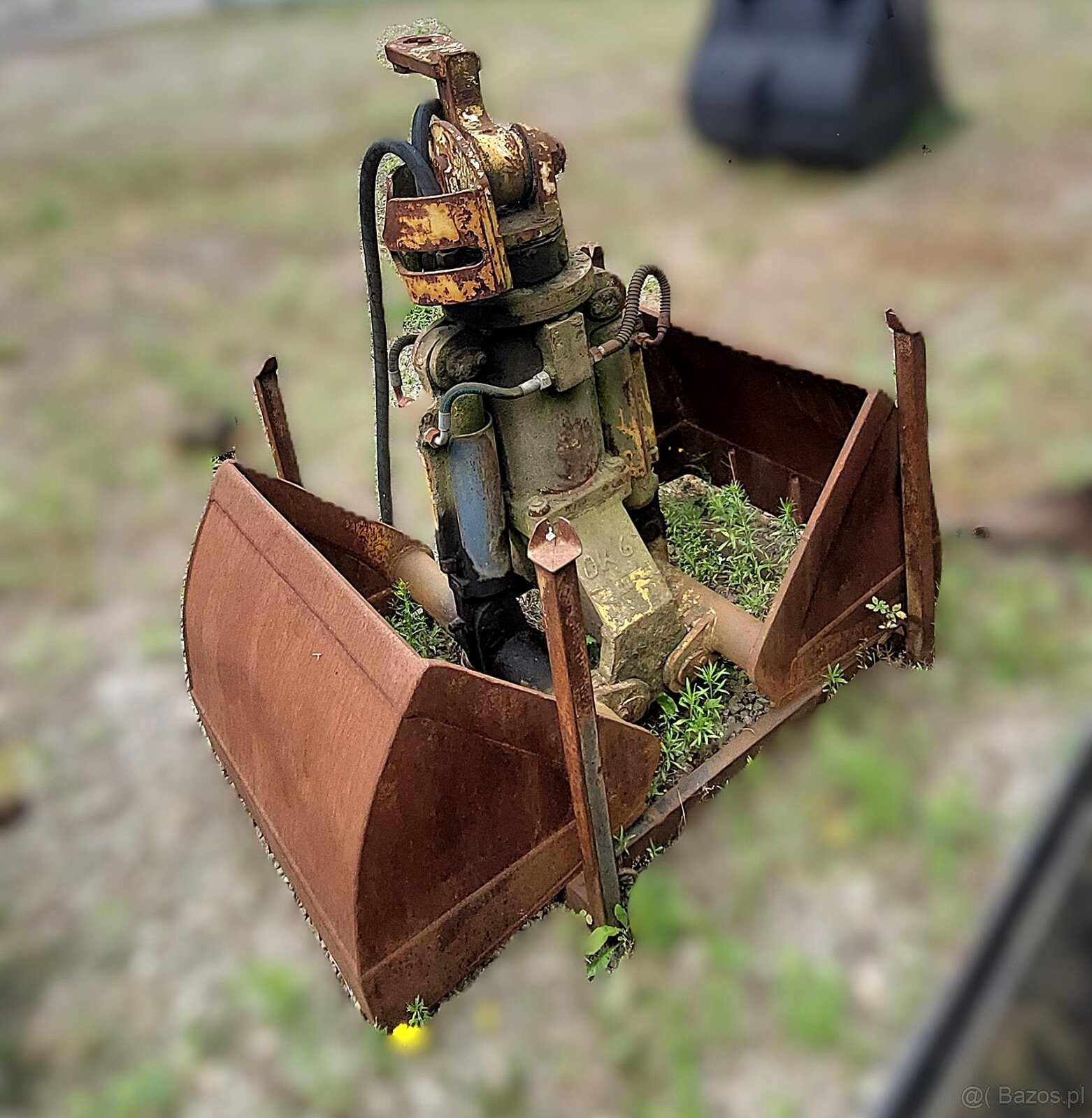 Chwytak dwuszczękowy / łyżka chwytakowa hydrauliczna do kopa - 3