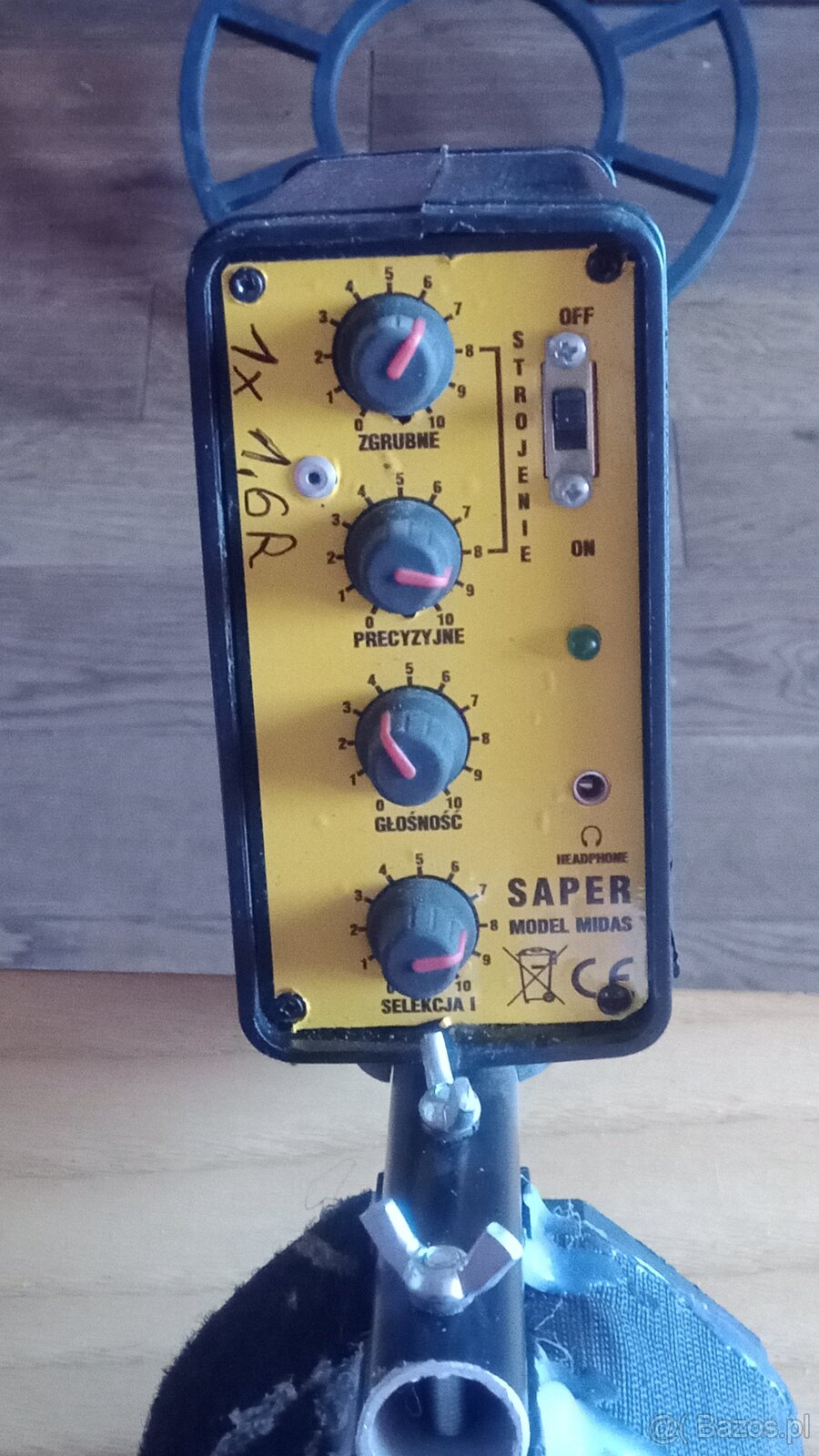 Wykrywacz metali Saper model midas - 3