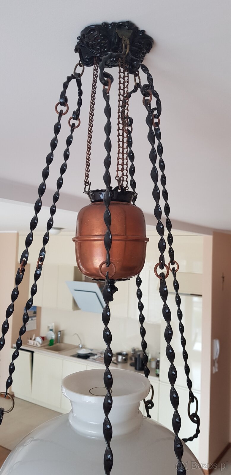 Lampa naftowa wisząca - 3