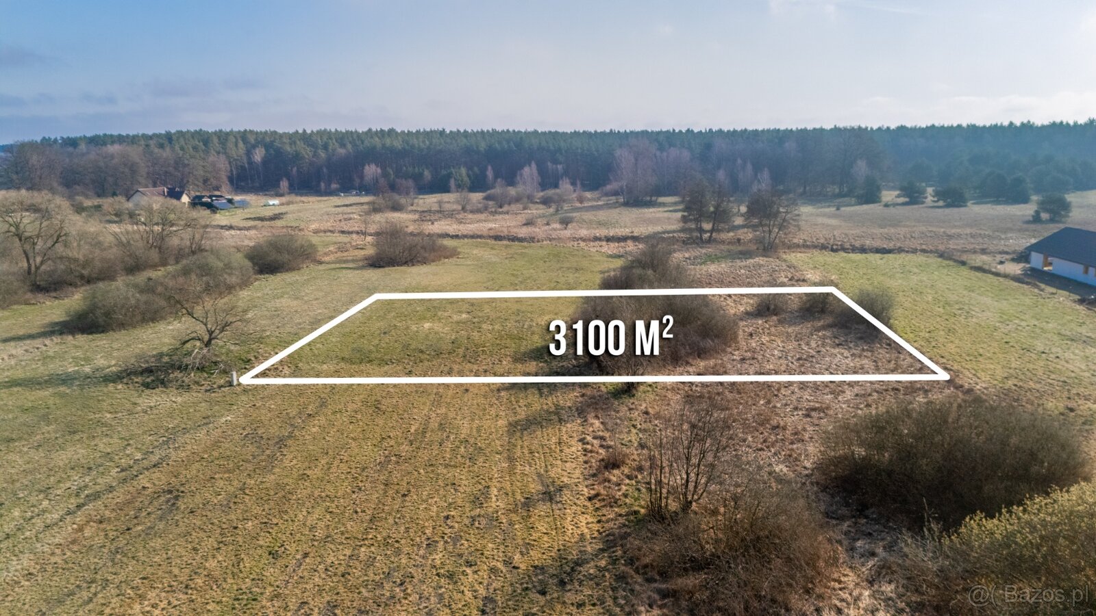 Działka z warunkami tylko 61 zł/m2 - 3