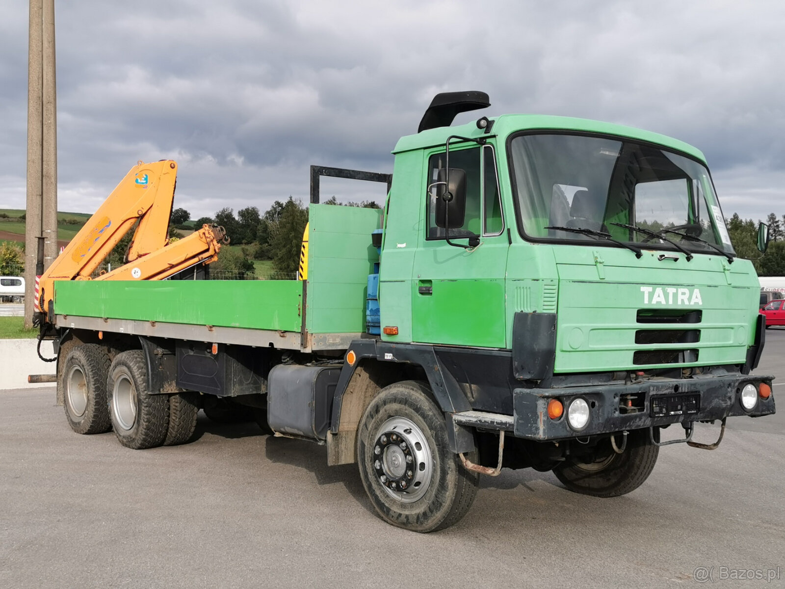 Sprzedam ciężarówkę TATRA T815 6X6.2 z hydraulicznym ramien - 3