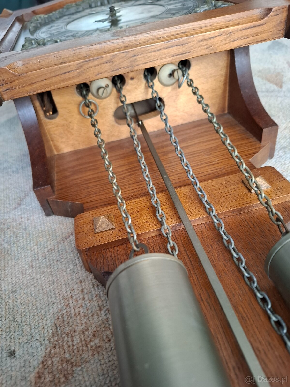 Zegar wiszący Hermle z Niemiec - 3