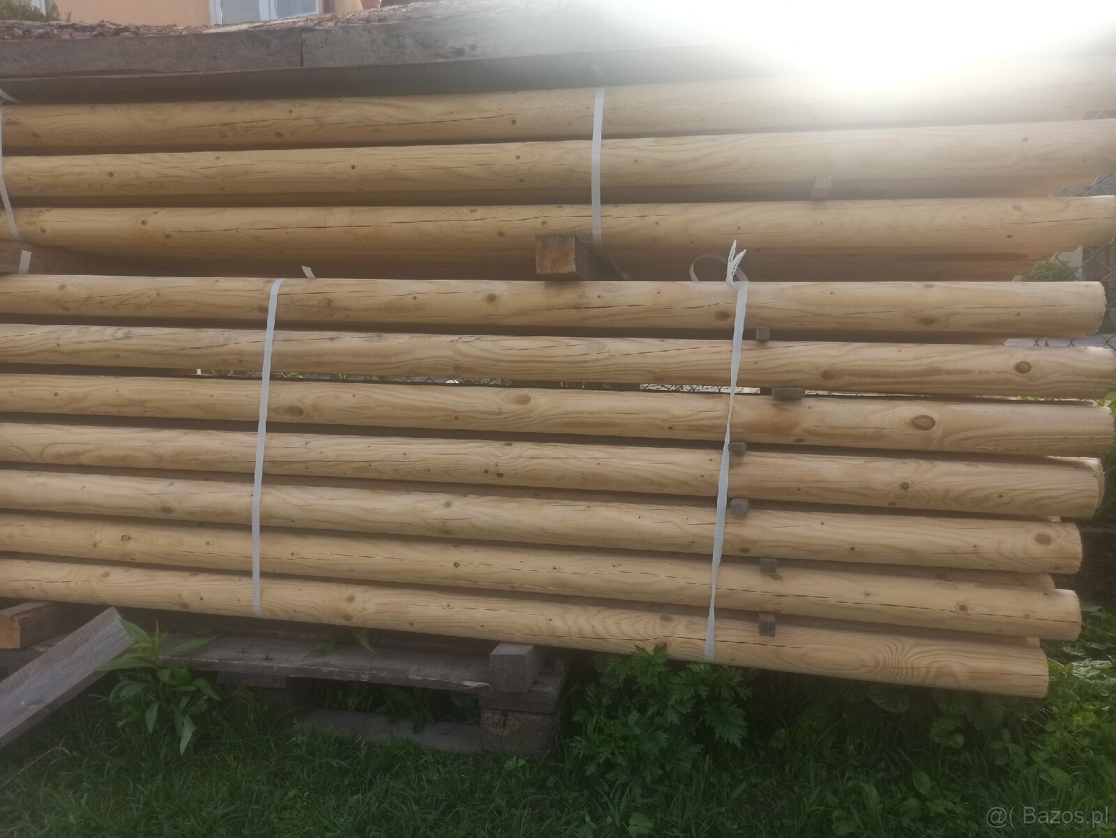 Palisada toczona słupki toczone ogrodzeniowe - 3