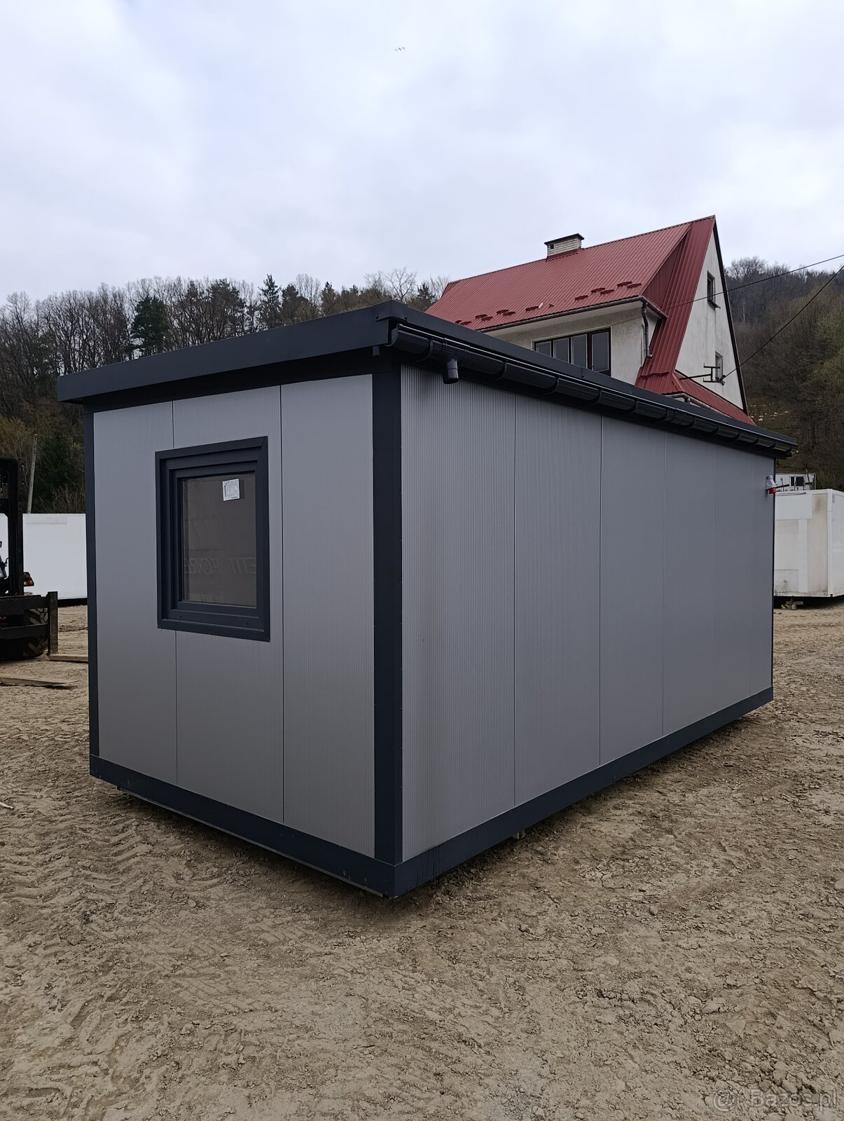Kontener Biurowo - Socjalny / Kontener Biurowy / Pawilon 6x3 - 3