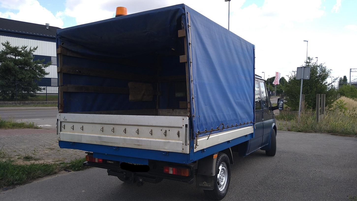 ford transit 2008r skrzynia plandeka - 3