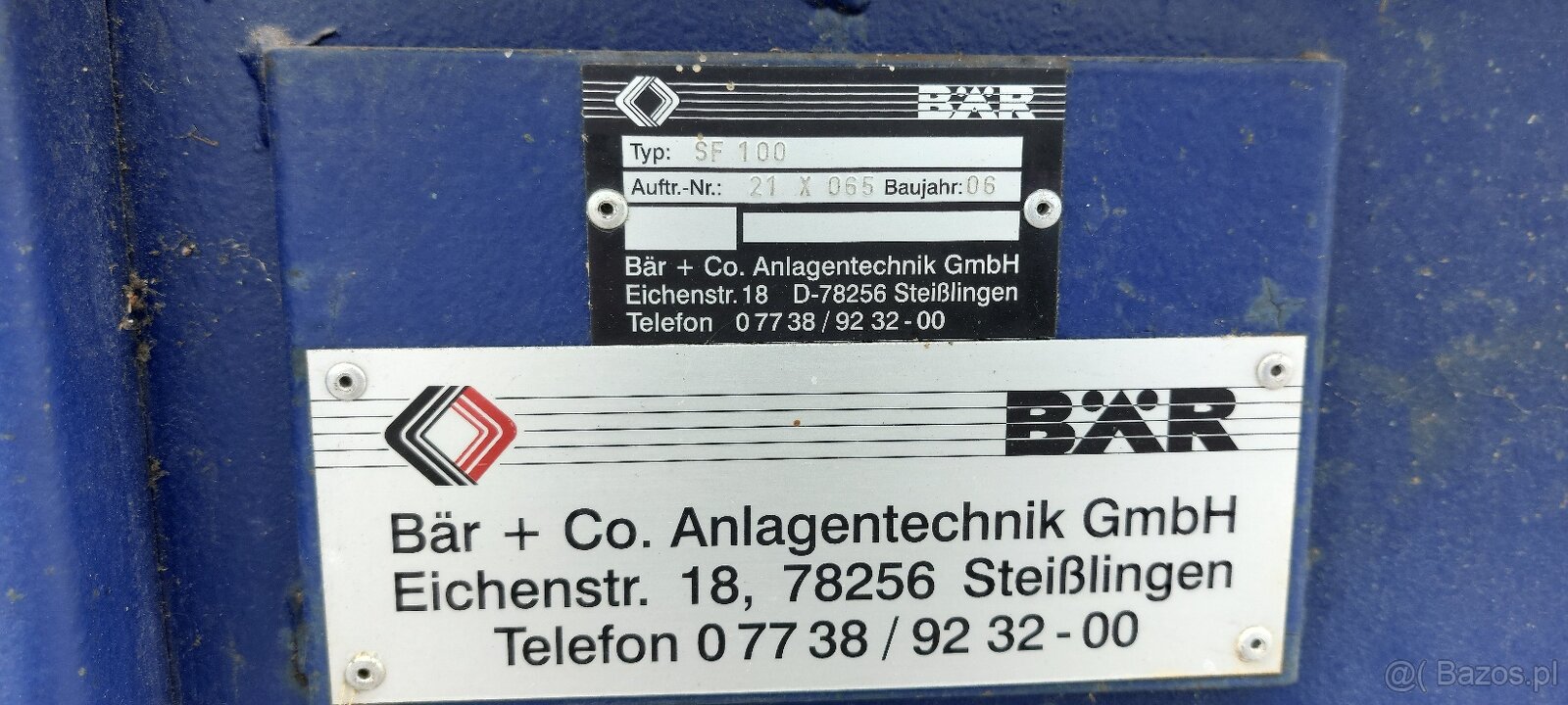 Agregat hydrauliczny BÄR SF 100 – pompa Allweiler, 80 bar - 3