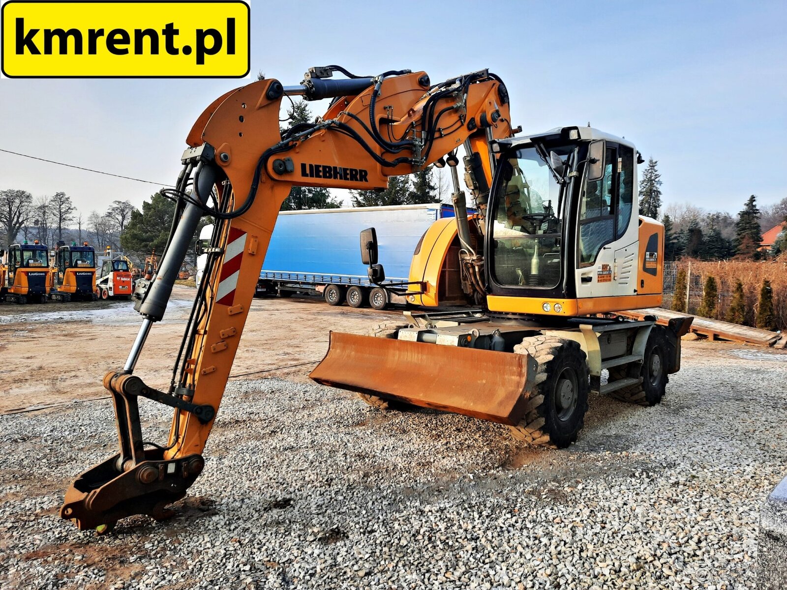 LIEBHERR A914 COMPACT KOPARKA KOŁOWA. 2014R - 3