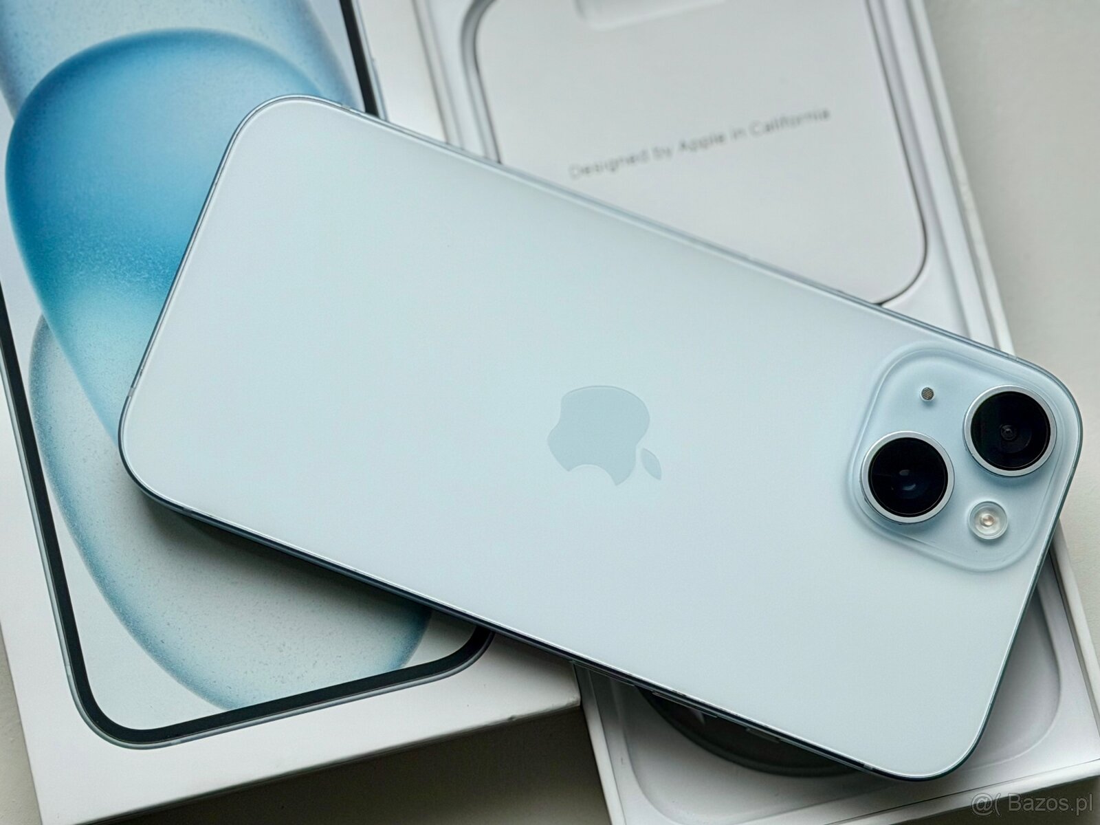 iPhone 15 Blue BATERIA 100% TOP - 3