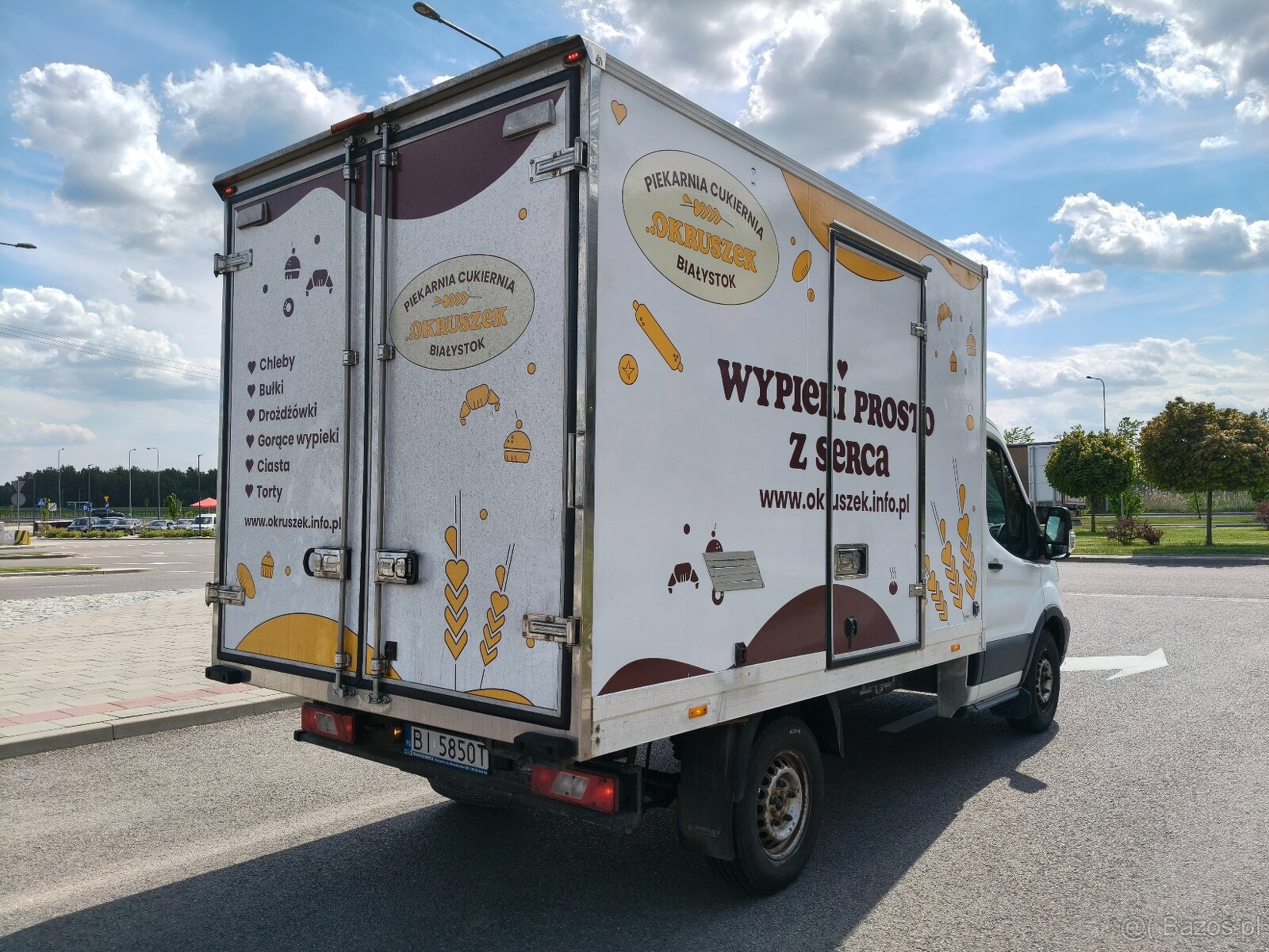 FORD TRANSIT / KONTENER/ IZOTERMA / USZKODZONY SILNIK / PALI - 3